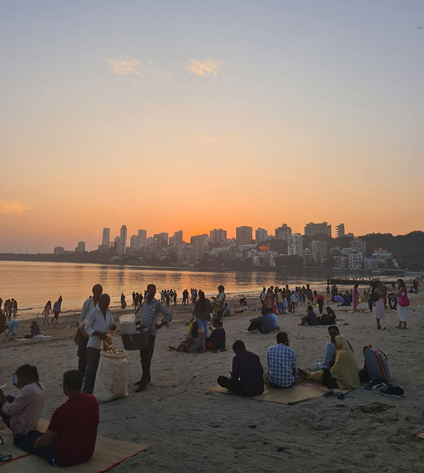 Girgaon Chowpatty Beach, Mumbai