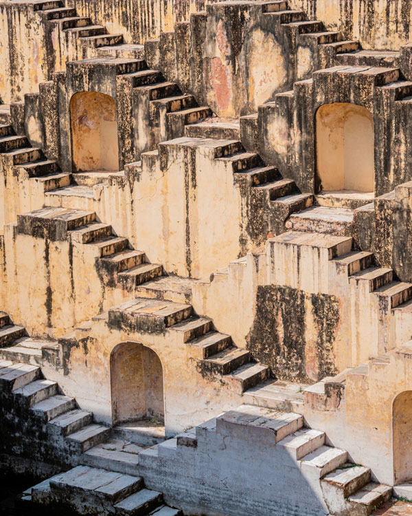 india jaipur stepwell