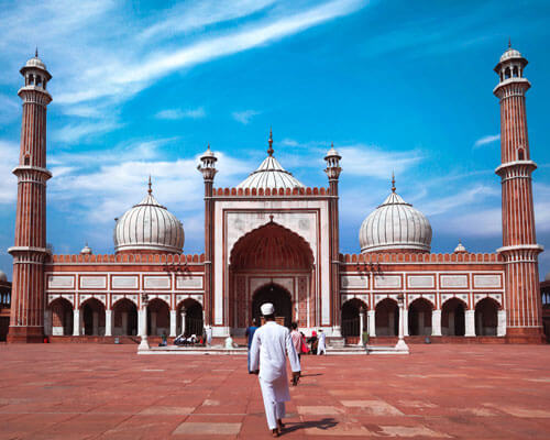 old delhi jama masjid mosque