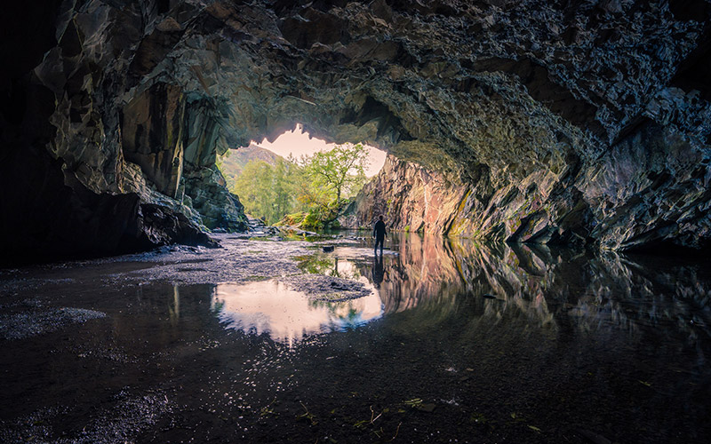 Rydal Cave Lake District