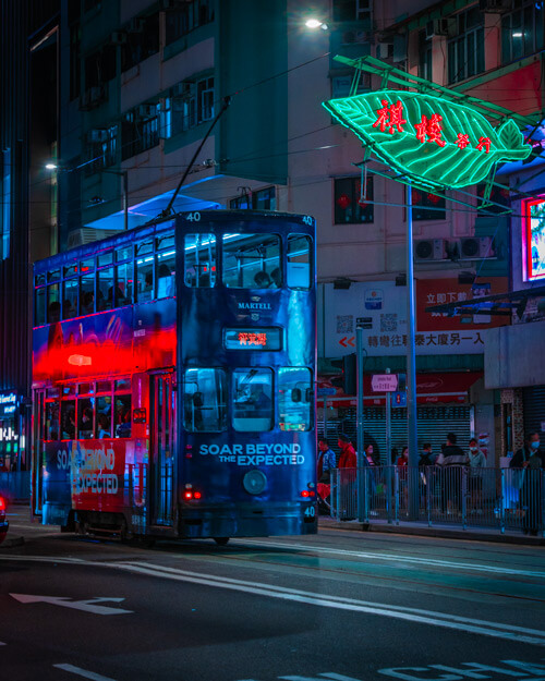 hong kong tram