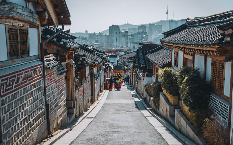 best things to do in seoul itinerary Bukchon Hanok Village